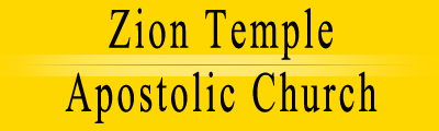Logo, Zion Temple Apostolic Church, Apostolic Church in Gary, IN